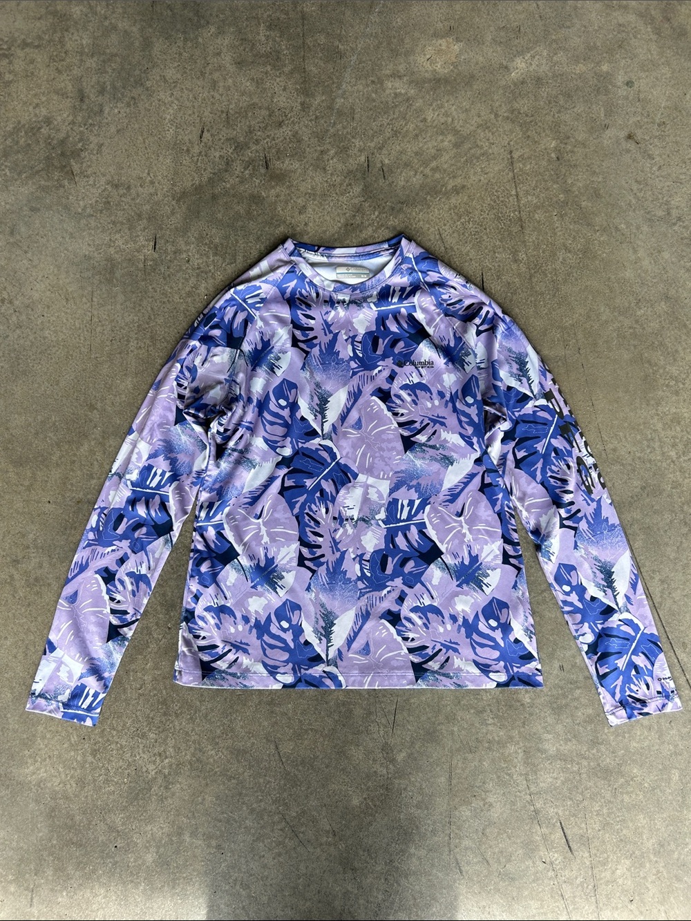 Columbia Women’s Purple Long-Sleeve Rash Guard